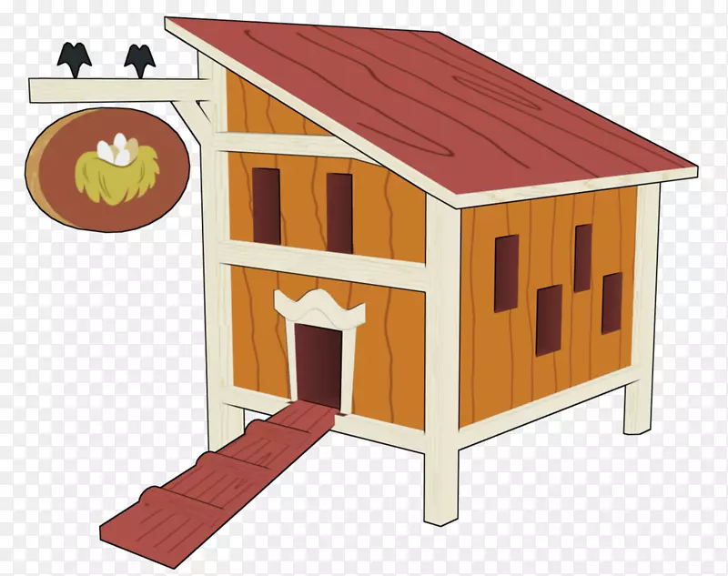 FarmVille鸡笼家禽养殖剪贴画-动物画笔剪贴画