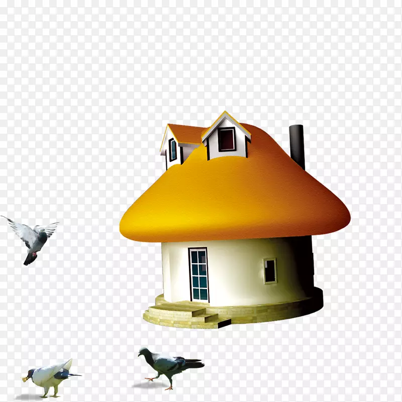 屋下载-蘑菇形房屋