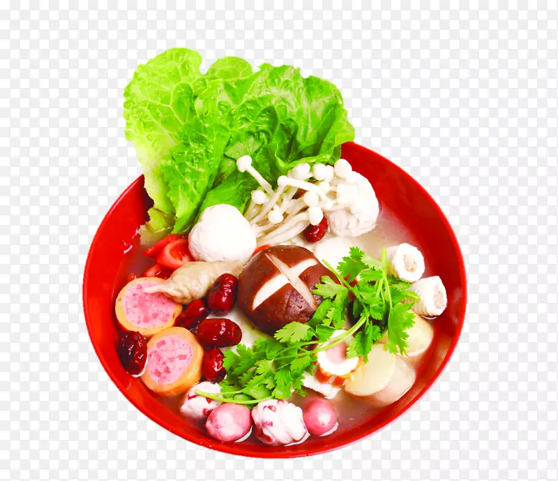 马拉唐火锅鱼汤自助餐炒饭中蘑菇鱼汤