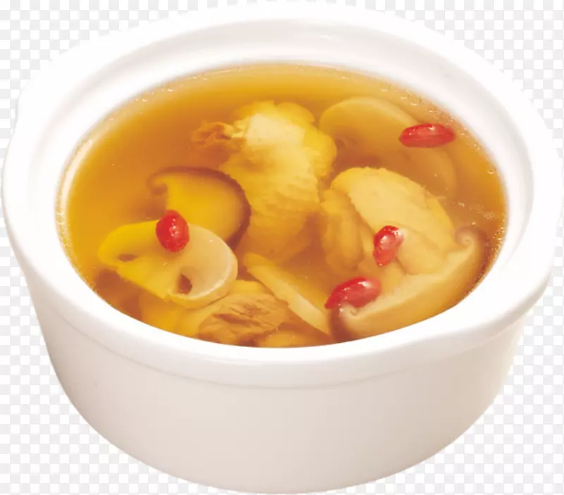 粥鱼汤菜烹饪-美味蘑菇汤