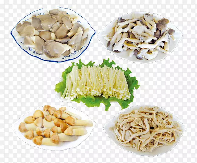 热锅蘑菇素食菜肴-蘑菇菜套装