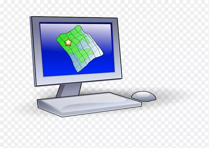 计算机图标客户端计算机软件剪贴画客户端剪贴画