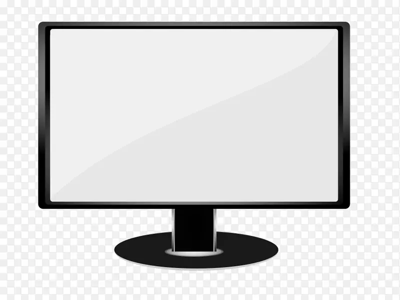电脑显示器平板显示剪贴画电脑屏幕剪贴画