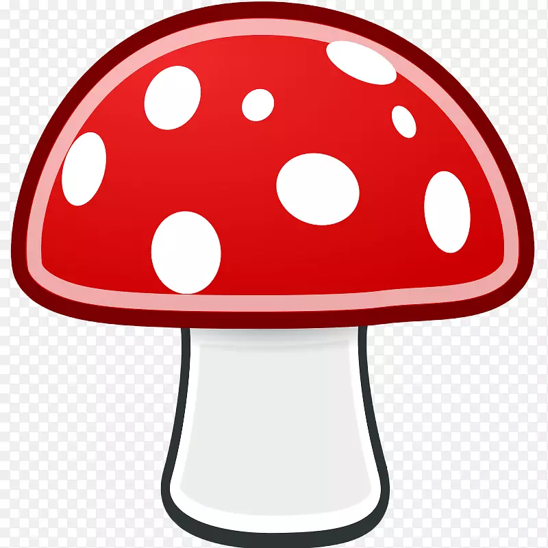 蘑菇免费内容剪辑艺术-蘑菇，可爱，卡通，色彩