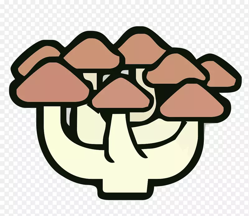 蘑菇动画剪贴画.卡通手绘蘑菇
