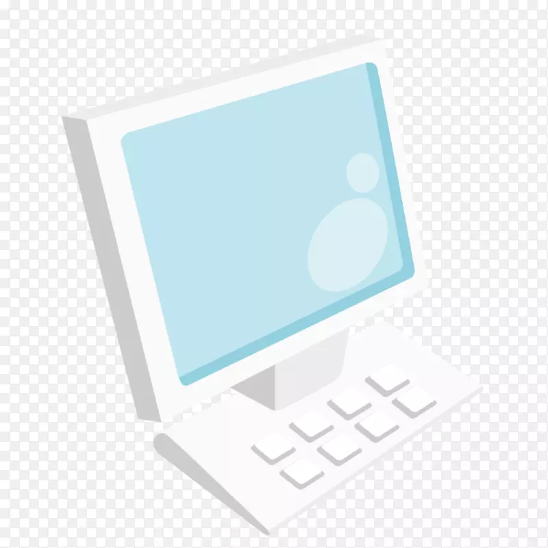 技术矩形microsoft天蓝色电脑屏幕