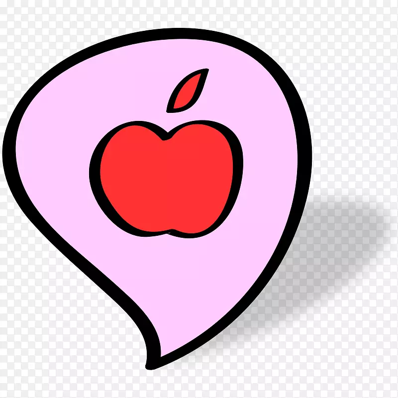 苹果动画剪辑艺术.苹果卡通图片