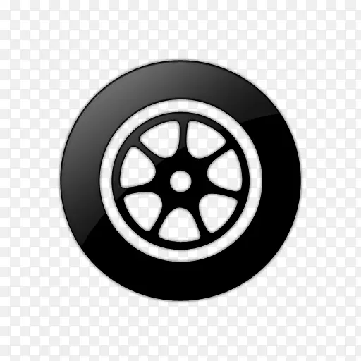 汽车车轮轮辋轮胎剪贴画-查尔斯顿WV剪贴画