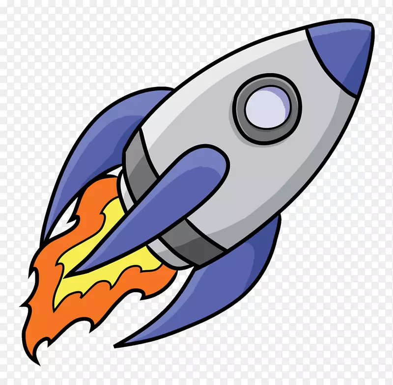 航天器火箭免费内容剪辑艺术-火箭情人节剪贴画