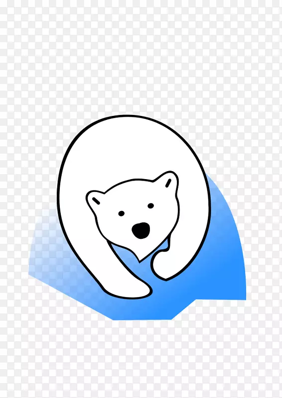 北极熊剪贴画-灰熊剪贴画