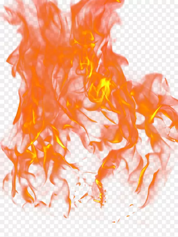 轻火焰-橙色简单火焰效应元件