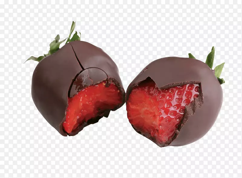 巧克力棒草莓食品-草莓巧克力三明治