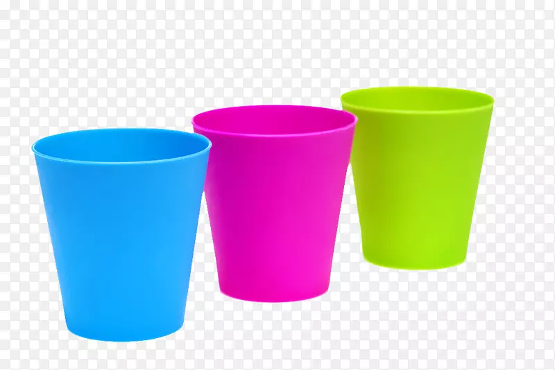 花盆塑料紫色-垃圾桶，杯子