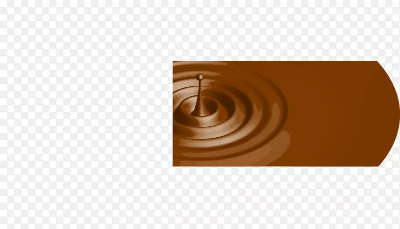 棕色焦糖色巧克力滴水线