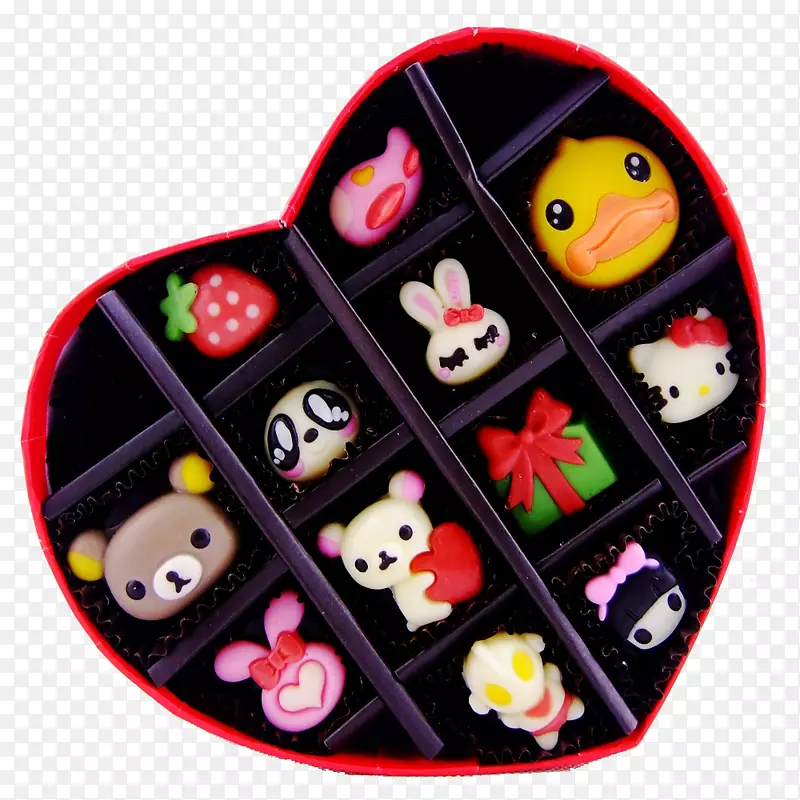巧克力图形设计google图片手工制作的巧克力礼盒