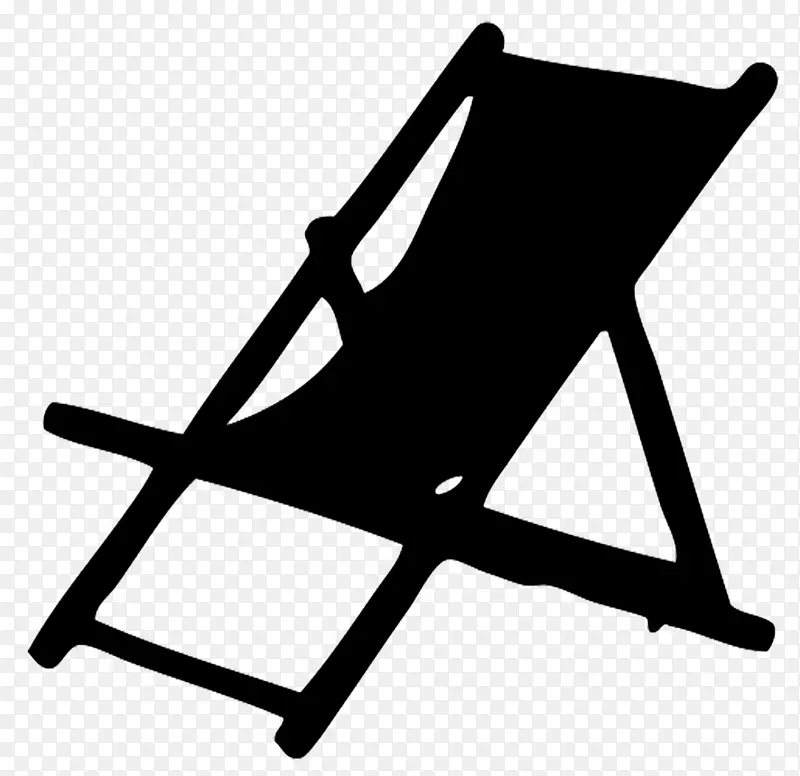 Eames躺椅，长型剪影-体操剪影