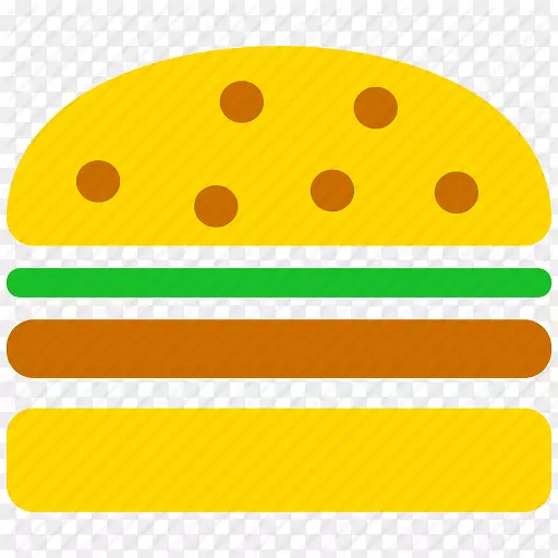 汉堡芝士汉堡比萨饼炸薯条剪贴画-芝士汉堡图标