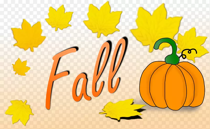 秋季收获节免费内容剪贴画-秋季家庭剪贴画