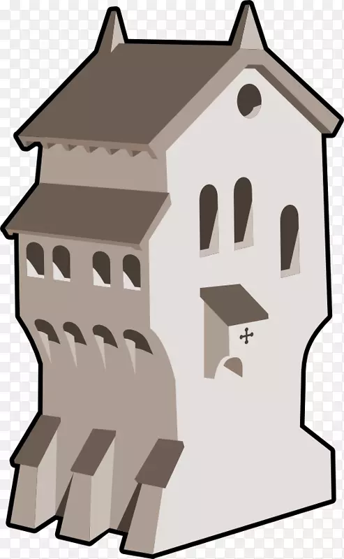 中世纪免费内容城堡剪贴画-中世纪图片