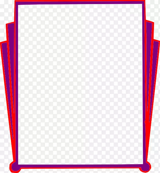边框和相框.红色剪贴画.红色紫色剪贴画