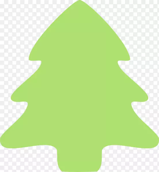 圣诞树免费内容剪贴画-圣诞树剪影