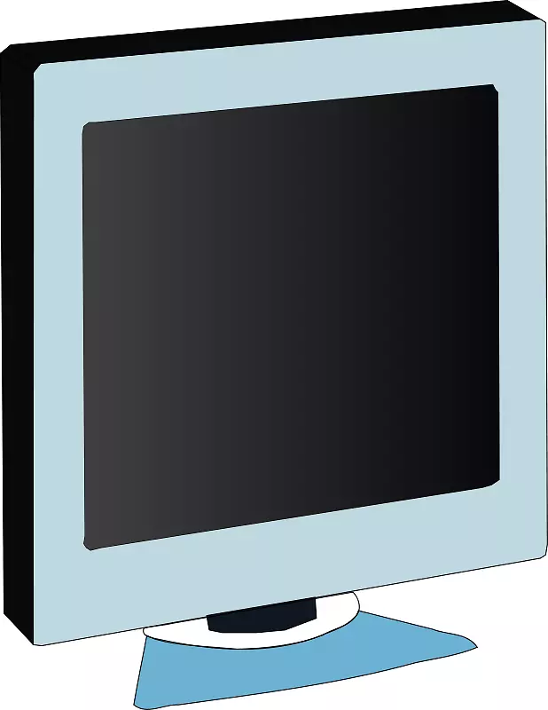 电脑显示器液晶显示器平板显示剪贴画电脑显示器图片