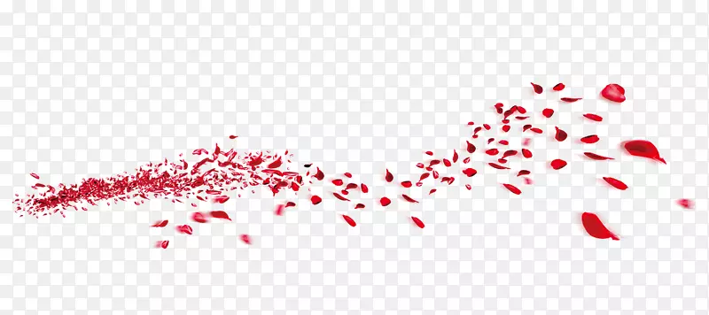 花瓣花桌面壁纸-红色梦想花瓣漂浮材料