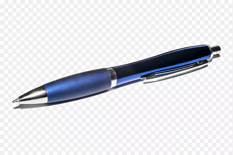 圆珠笔文具日常生活-蓝色油笔