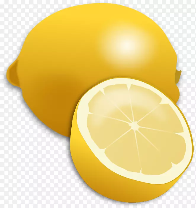 柠檬西柚剪贴画柠檬剪贴画