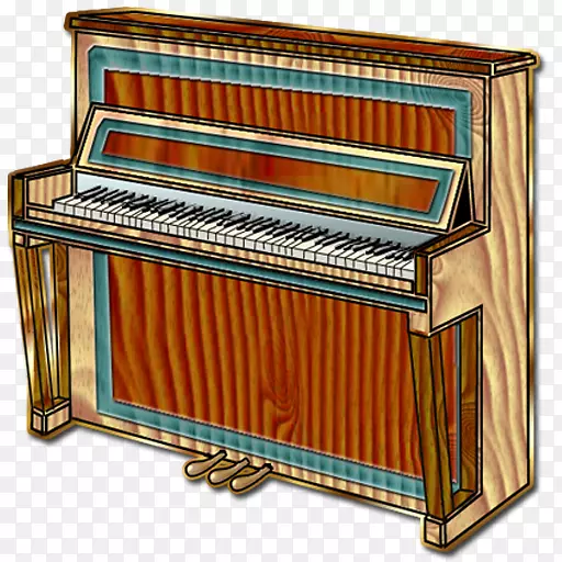 电子钢琴数码钢琴立式钢琴剪贴画