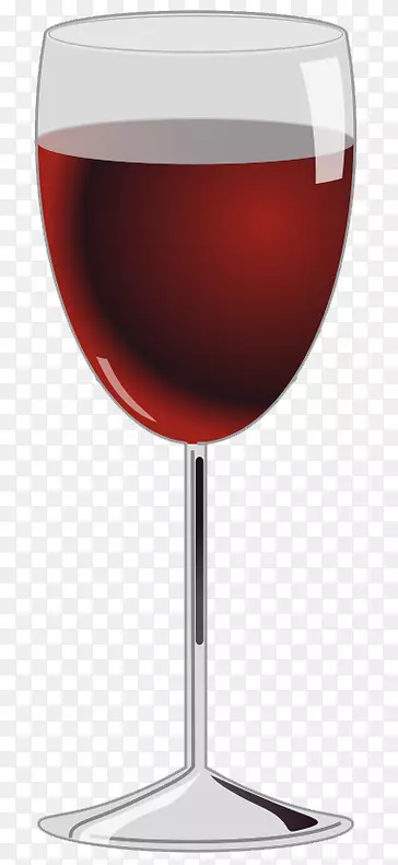 红酒玻璃剪贴画-葡萄酒PNG透明图像