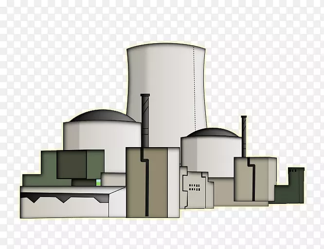 发电站核电站剪贴画.动力装置