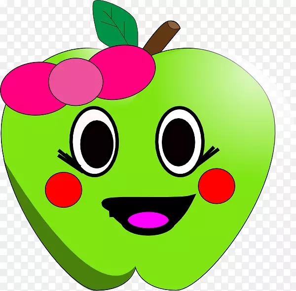 苹果笑脸电脑图标剪贴画快乐手机剪贴画
