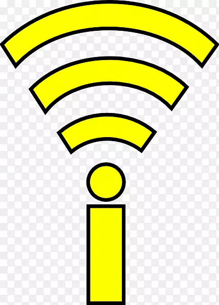 Wi-fi信号无线热点剪辑艺术wifi标志