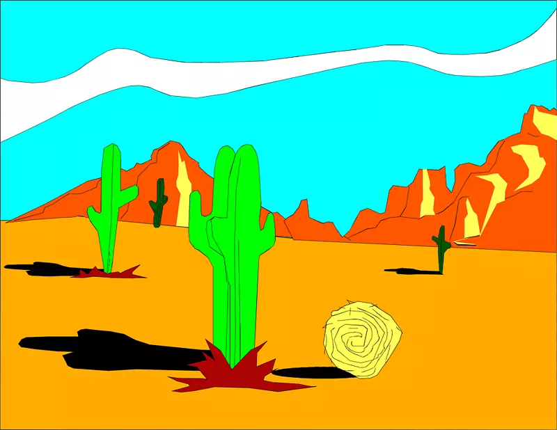 骆驼沙漠免费内容剪辑艺术免费沙漠图片