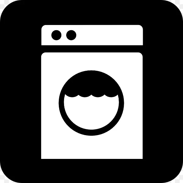 洗衣符号洗衣机烘干机.图片洗衣