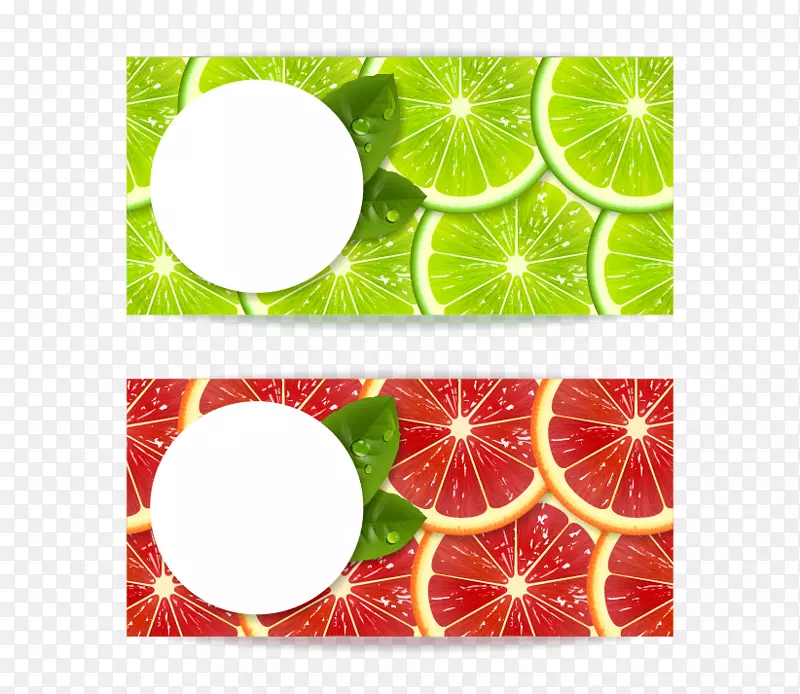 柠檬橘子插图.新鲜柠檬橙果实载体材料