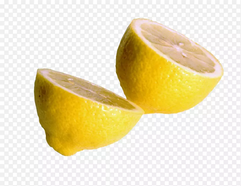 柠檬关键酸橙切成两半