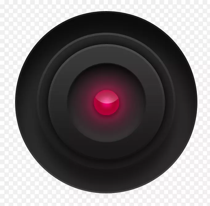 照相机镜头圆洋红-uid交互设计图标