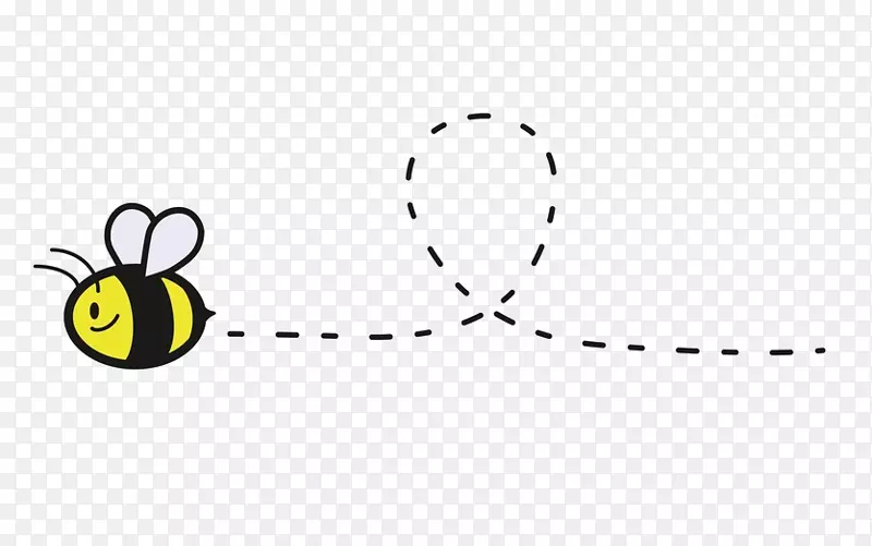 大黄蜂蜜蜂剪贴画-可爱的大黄蜂