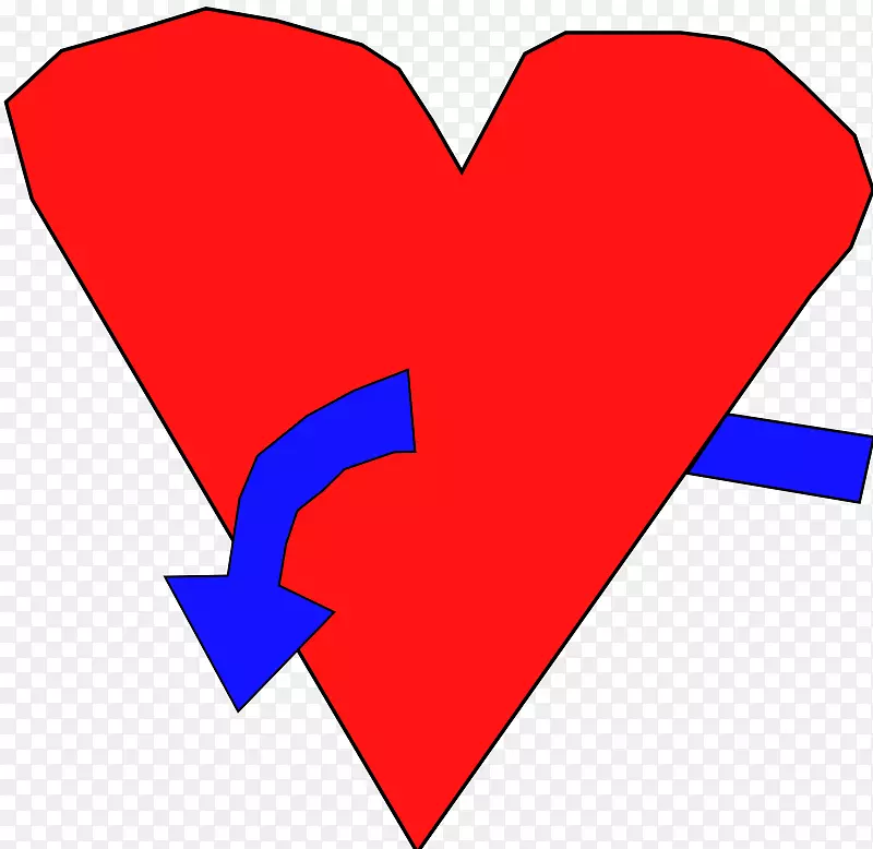 心脏电脑图标剪辑艺术自由箭头图像