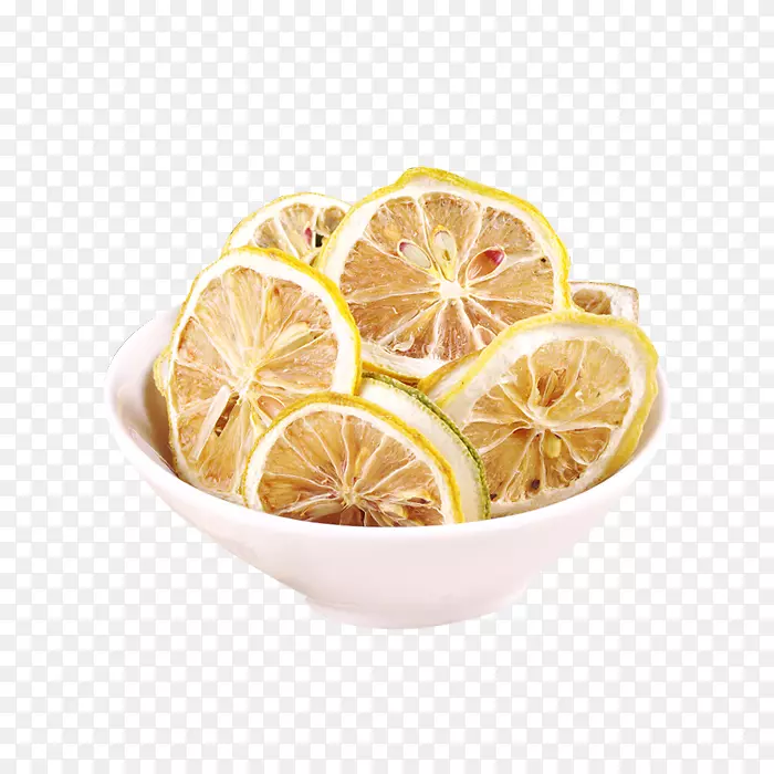 柠檬花茶素食料理-一碗柠檬片