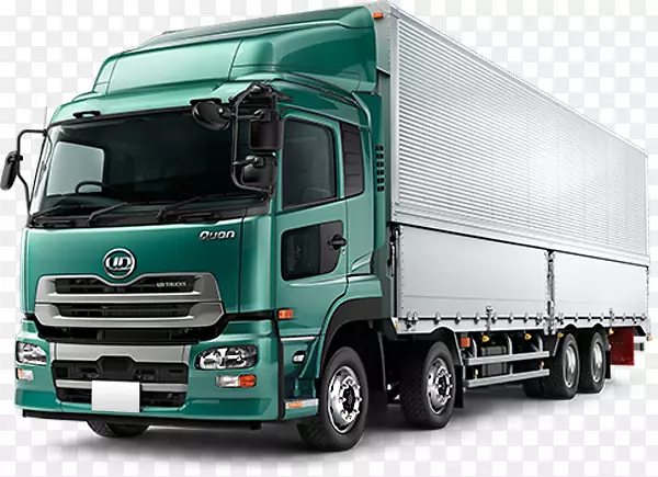 汽车日产柴油Quon卡车剪辑艺术货运卡车PNG透明图像