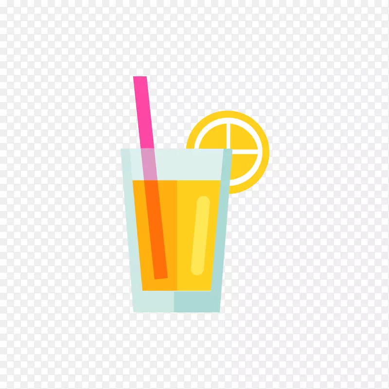 橙汁饮料-黄色柠檬汁
