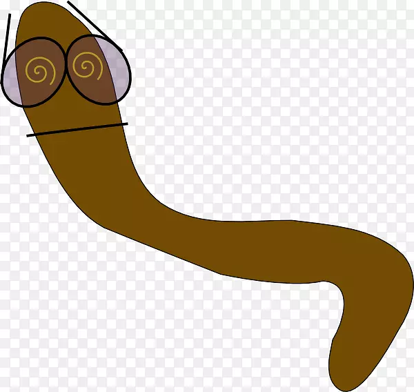 蠕虫计算机图标剪辑艺术-蠕虫剪贴画部件