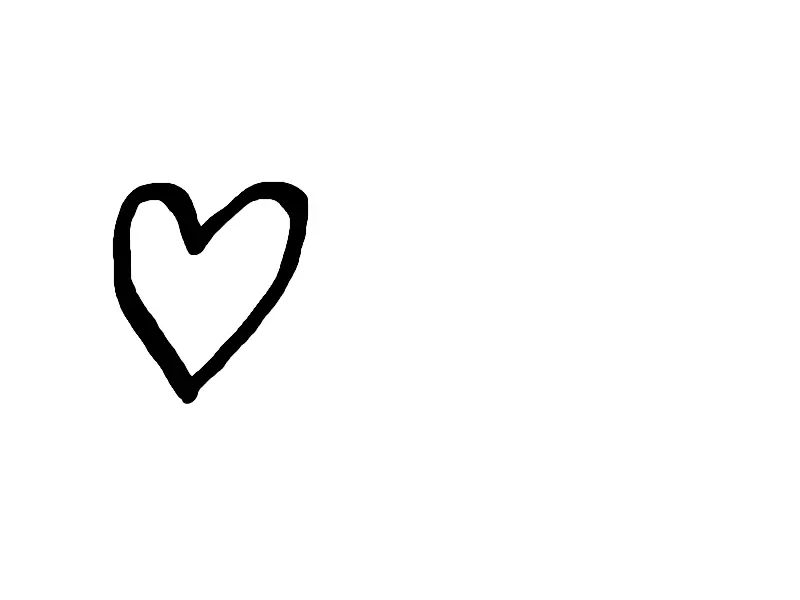 博客加拿大YouTuber徽标用户-简单的心脏轮廓
