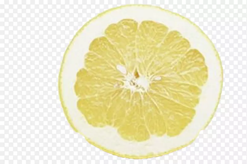 甜柠檬、葡萄柚、柑橘、朱诺-一半大小的柠檬