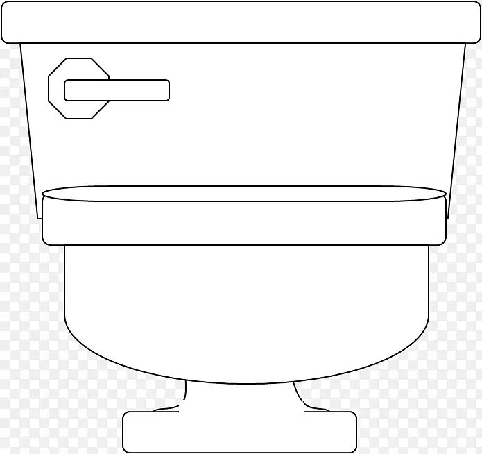卫生间剪贴画-有趣的厕所剪贴画