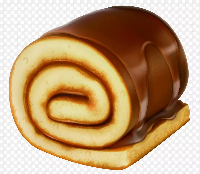 瑞士卷巧克力蛋糕蛋卷甜甜圈甜卷草片