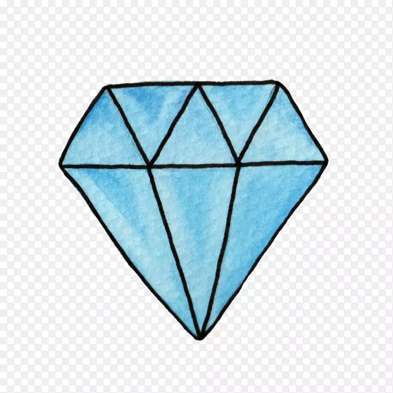 布列塔尼的精美珠宝耳环珠宝诞生宝石动画卡通图标材料，手绘钻石